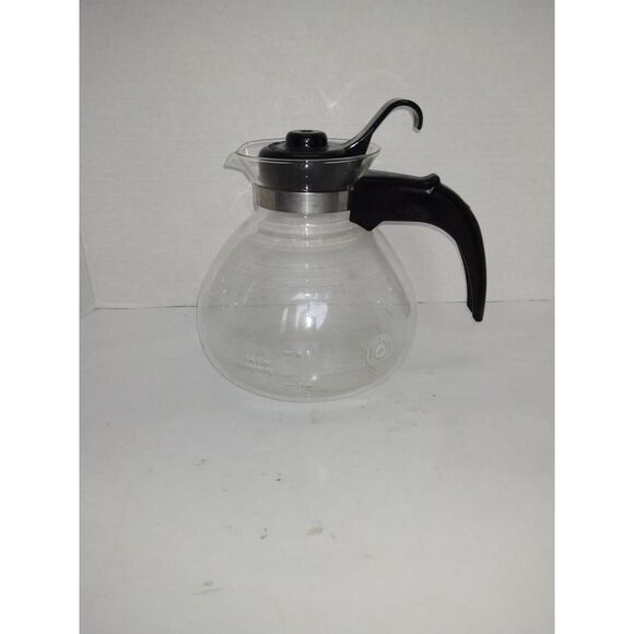 Medelco Whistling Kettle 12 Cup‎  Glass Carafe Coffee Pot - Picture 2 of 4